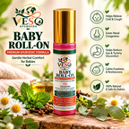 VESO AYURVEDA Baby Roll-On – Gentle Herbal Comfort for Babies | 10ml